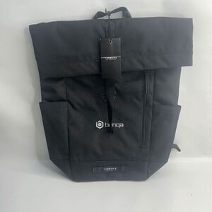 NWT Timbuk2 San‎ Francisco Tuck Pack Black Backpack bringa LOGO!